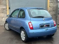Used Nissan Micra 87 HP (63 kW) 2006 Blue Hatchback