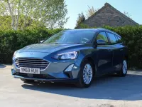 Usado Ford Focus Titanium 125 HP (91 kW) 2020 Azul Carrinha
