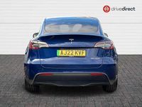 Used Tesla Model Y Long Range AWD 378 kW (514 HP) 2022 Blue SUV