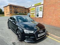 Used Audi A3 S-Line 110 HP (80 kW) 2016 Black Sedan