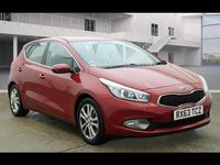 Used Kia Ceed 126 HP (92 kW) 2013 Red Hatchback