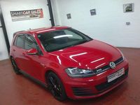 Used VW Golf VII GTD 182 HP (133 kW) 2017 Red Hatchback
