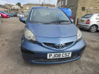 Used Toyota Aygo 67 HP (49 kW) 2008 Blue Hatchback