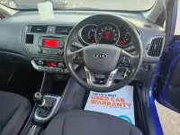 Used Kia Rio 109 HP (80 kW) 2012 Blue Hatchback