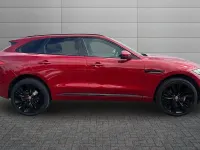 Used Jaguar F-Pace S 300 HP (220 kW) 2018 Firenze red SUV