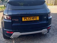 Used Land Rover Range Rover evoque Dynamic 190 HP (139 kW) 2013 Blue SUV