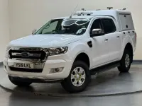 Begagnad Ford Ranger XLT 2019 Vit Pickup