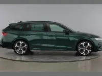 Used Skoda Octavia vRS 265 HP (194 kW) 2026 Royal green metallic Estate
