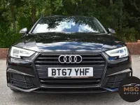 Used Audi A4 Black Edition 150 HP (110 kW) 2017 Black Estate