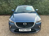Used Mazda CX-3 105 HP (77 kW) 2017 Blue SUV