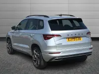 Used Skoda Karoq SportLine 110 HP (80 kW) 2025 Brilliant silver metallic SUV