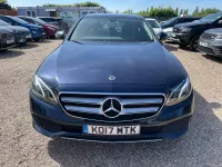 Used Mercedes E220 SE 2017 Blue Sedan