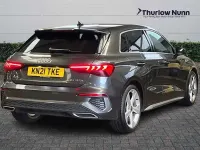 Used Audi A3 Sportback S-Line 150 HP (110 kW) 2021 Grey Hatchback