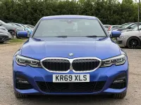Used BMW 330e M Sport 2019 Blue Sedan