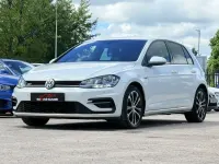 Used VW Golf VII R-line 150 HP (110 kW) 2018 White Hatchback