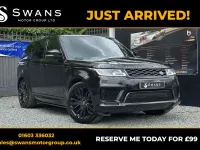 Used Land Rover Range Rover Sport HSE Dynamic 306 HP (225 kW) 2018 Black SUV