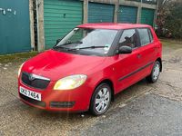 Used Skoda Fabia 2008 Red Hatchback