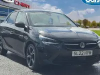 Used Vauxhall Corsa Edition 131 HP (96 kW) 2022 Black Hatchback