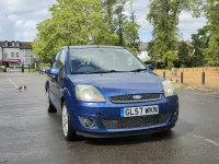 Used Ford Fiesta Zetec 2008 Blue Hatchback