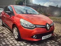 Used Renault Clio Dynamique 75 HP (55 kW) 2013 Red Hatchback