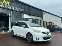 Used Toyota Yaris Trend 101 HP (74 kW) 2014 White Hatchback