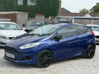 Used Ford Fiesta ST-Line 140 HP (102 kW) 2017 Blue Hatchback