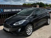 Used Ford Fiesta Titanium 120 HP (88 kW) 2018 Black Hatchback