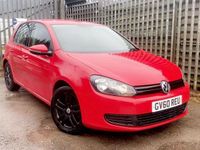Begagnad VW Golf VI 79 HK (58 kW) 2011 Röd Halvkombi