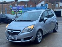 Używany Vauxhall Meriva Club 2016 Srebrny Minivan