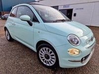 Used Fiat 500C Lounge 69 HP (50 kW) 2016 Green Cabriolet