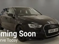 Begagnad Audi A3 S-Line 116 HK (85 kW) 2020 Svart Sedan