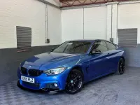 Used BMW 420 M Sport 190 HP (139 kW) 2015 Blue Coupe