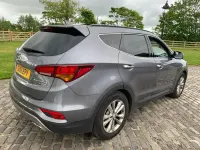 Used Hyundai Santa Fe Premium 2016 Silver SUV