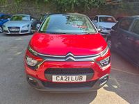 Used Citroën C3 PureTech 2021 Red Hatchback