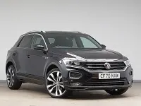 Używany VW T-Roc R-line 150 KM (110 kW) 2021 Czarny SUV
