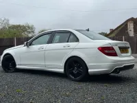 Used Mercedes C250 AMG 2012 White Sedan