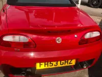 Usado MG F 2003 Vermelho Cabrios