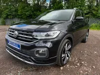 Used VW T-Cross R-line 115 HP (84 kW) 2019 Black SUV
