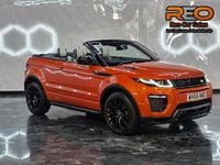 Used Land Rover Range Rover evoque HSE Dynamic 180 HP (132 kW) 2016 Orange Cabriolet