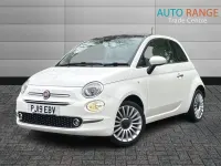 Used Fiat 500 Lounge 69 HP (50 kW) 2019 White Hatchback