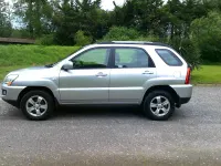 Used Kia Sportage 150 HP (110 kW) 2009 Silver SUV