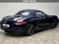 Used Porsche Boxster 2017 Blue Cabriolet
