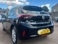 Used Vauxhall Corsa Design Edition 75 HP (55 kW) 2023 Black Hatchback