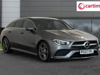 Used Mercedes CLA200 Shooting Brake AMG line 163 HP (119 kW) 2022 Grey Estate