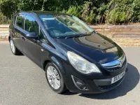 Used Vauxhall Corsa S 85 HP (62 kW) 2013 Black Hatchback