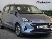 Used Hyundai i10 Advanced 67 HP (49 kW) 2024 Meta blue Hatchback