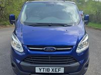 Käytetty Ford Transit Custom Limited 130 HP (95 kW) 2018 Sininen Van