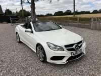 Used Mercedes E350 AMG 252 HP (185 kW) 2013 White Cabriolet