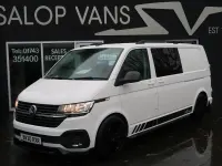 Used VW T6.1 Highline 150 HP (110 kW) 2020 White Van