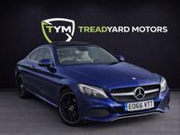 Used Mercedes C200 Premium Plus 184 HP (135 kW) 2016 Blue Coupe